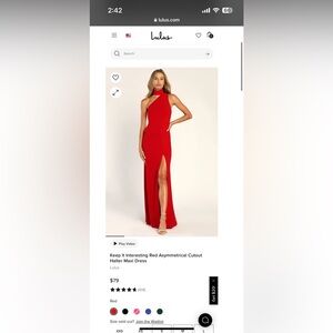 lulu’s red dress